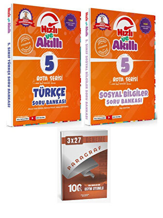 Tammat 2026 5. Sınıf Türkçe+Sosyal Bilgiler Rota Serisi Hızlı ve Akıllı Soru Bankası Seti+Anla Kazan Paragraf