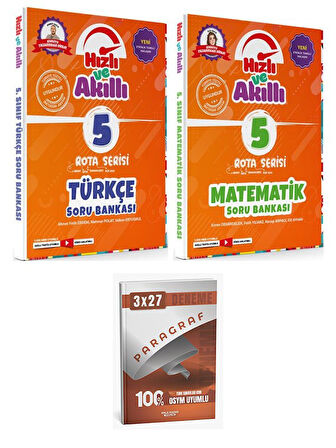Tammat 2026 5. Sınıf Türkçe+Matematik Rota Serisi Hızlı ve Akıllı Soru Bankası Seti+Anla Kazan Paragraf