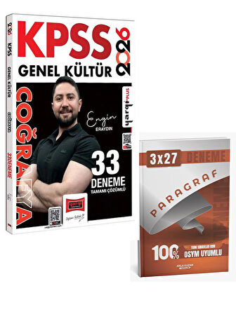 Yargı 2026 KPSS Coğrafya 33 Deneme Çözümlü+Anla Kazan Paragraf