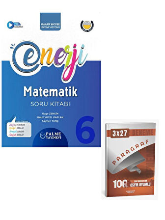 Palme 2026 6. Sınıf Enerji Matematik Soru Kitabı+Anla Kazan Paragraf
