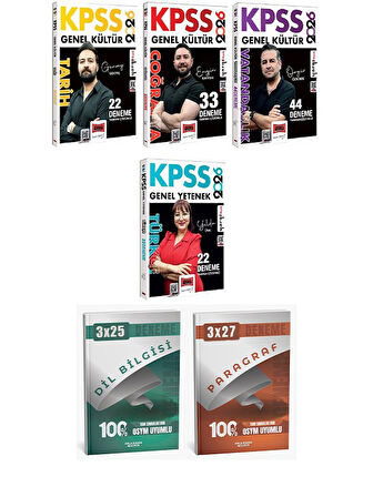 Yargı 2026 KPSS Tarih + Coğrafya + Vatandaşlık + Türkçe 121 Deneme 4 lü Anla Kazan Deneme