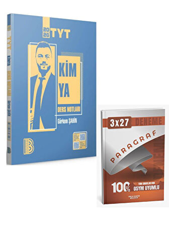 Benim Hocam 2026 TYT Kimya Ders Notları+Anla Kazan Paragraf