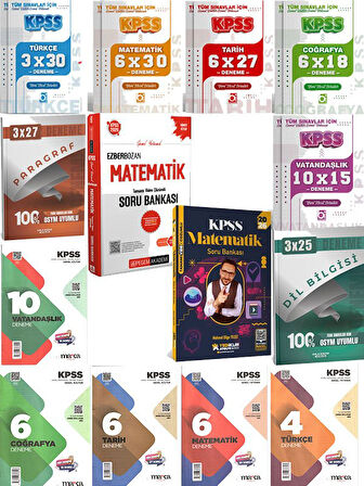 Yediiklim+Pegem 2026 KPSS Atölye Serisi Genel Yetenek Matematik Tamamı Video Çözümlü Soru Bankası+69 Deneme