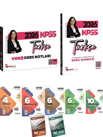 Hoca Kafası 2026 KPSS Türkçe Video Ders Notları+Soru Bankası+7'li Deneme