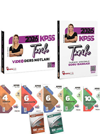 HocaKafası 2026 KPSS Tarih Video Ders Notları+Soru Bankası+7'li Deneme