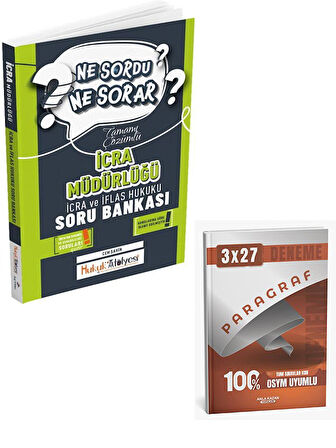 Dizgi Kitap 2026 Hukuk Atölyesi İcra Müdürlüğü Ne Sordu Ne Sorar İcra ve İflas Hukuku Tamamı Çözümlü Soru Bankası+Anla Kazan Paragraf
