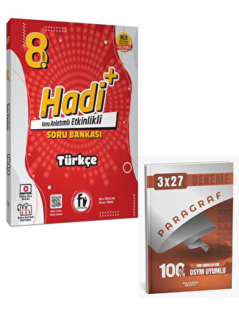 Fi 2026 8. Sınıf Türkçe Hadi Soru Bankası+Anla Kazan Paragraf