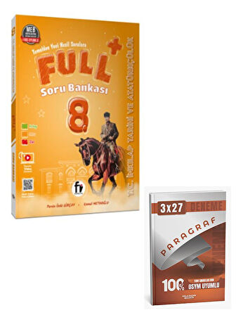 Fi 2026 8. Sınıf T.C. İnkılap Tarihi ve Atatürkçülük FULL Soru Bankası+Anla Kazan Paragraf