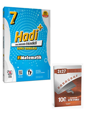 Fi 2026 7. Sınıf Fi Matematik Hadi Konu Anlatımlı Etkinlikli Soru Bankası+Anla Kazan Paragraf