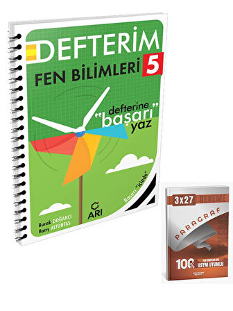 Arı 2026 5. Sınıf Fen Bilimleri Akıllı Defteri+Anla Kazan Paragraf