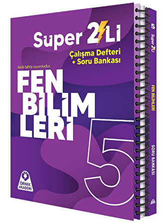 ÖrnekAkademi 2026 5. Sınıf Süper İkili Fen Bilimleri Seti