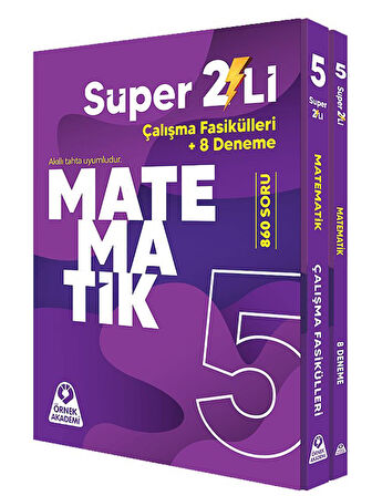 ÖrnekAkademi 2026 5. Sınıf Süper İkili Matematik Seti