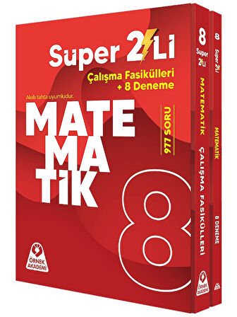 Örnek Akademi 2026 8. Sınıf Süper İkili Matematik Seti
