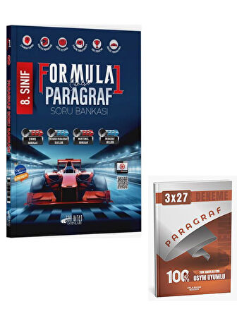 Son Viraj 2026 8. Sınıf LGS Paragraf Formula 1 Serisi Soru Bankası+Anla Kazan Paragraf