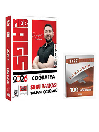 Yargı 2026 MEB-AGS Coğrafya Soru Bankası Çözümlü+Anla Kazan Paragraf