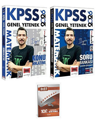 Yargı 2026 KPSS Matematik Konu + Soru Bankası 2 li Set+Anla Kazan Paragraf