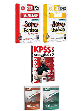 Anla Kazan 2026 KPSS GYGK İndeks Tarih Vatandaşlık Soru + Yargı Coğrafya Soru + AnlaKazan Deneme 5li