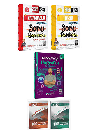 Anla Kazan 2026 KPSS GYGK İndeks Tarih Vatandaşlık Soru + Yediiklim Coğrafya Soru + Anka Deneme 5li