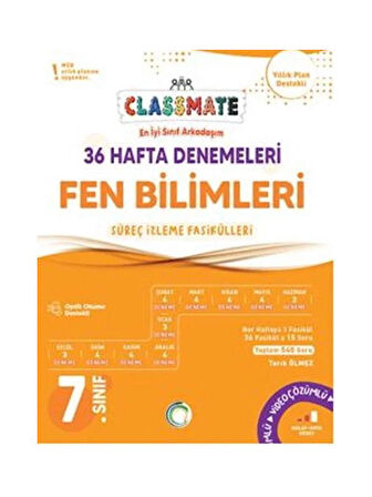 Okyanus 2026 7. Sınıf Fen Bilimleri Classmate 36 Hafta Denemeleri Çözümlü 