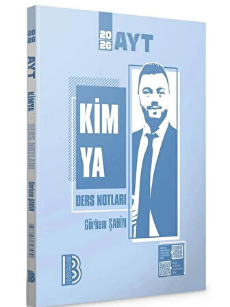 BenimHocam 2026 YKS AYT Kimya Ders Notları