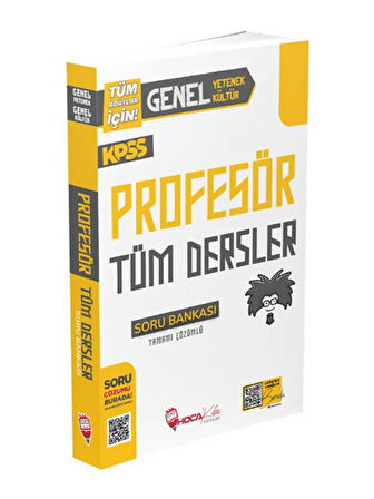 HocaKafası 2026 KPSS Genel Yetenek Genel Kültür Profesör Soru Bankası