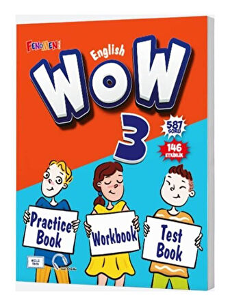 Fenomen 2026 WOW English 3 Practice Book Workbook Test Book