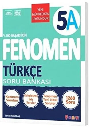 Fenomen 2026 5. Sınıf Türkçe Fenomen A Soru Bankası