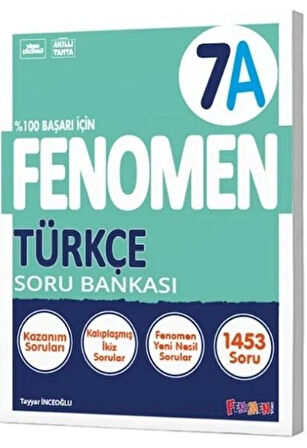 Fenomen 2026 7. Sınıf Türkçe Fenomen A Soru Bankası