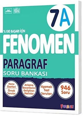 Fenomen 2026  7. Sınıf Paragraf Fenomen A Soru Bankası
