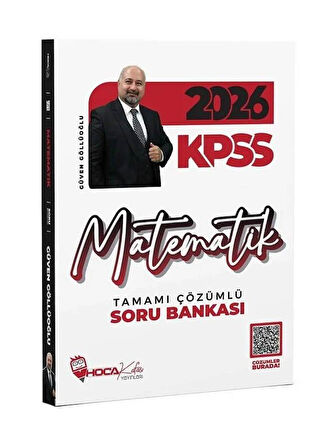 HocaKafası 2026 KPSS Matematik Soru Bankası Çözümlü