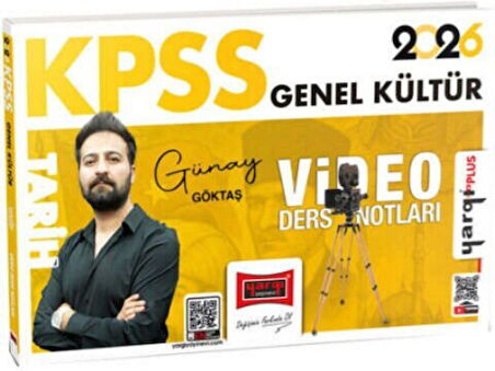Yargı 2026 KPSS Genel Kültür Tarih Video Ders Notları