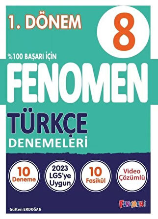 Fenomen 2026 8. Sınıf Türkçe 1. Dönem 10 Deneme