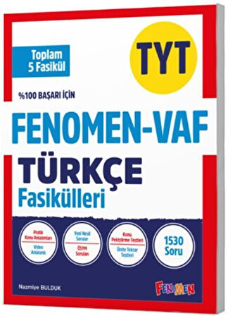 Fenomen 2026 TYT VAF Türkçe Fasikülleri Seti