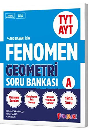 Fenomen 2026 TYT AYT Geometri A Soru Bankası