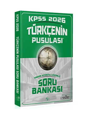 CBA  2026 KPSS Türkçenin Pusulası Soru Bankası Çözümlü 