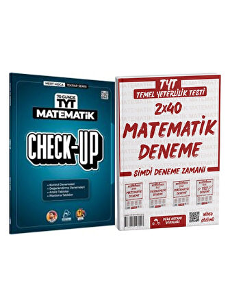 Mert + Ders Ortamı TYT Matematik Check Up Deneme 2 li Set