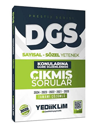 Yediiklim 2026 DGS Prestij Çıkmış Sorular Konularına Göre Çözümlü