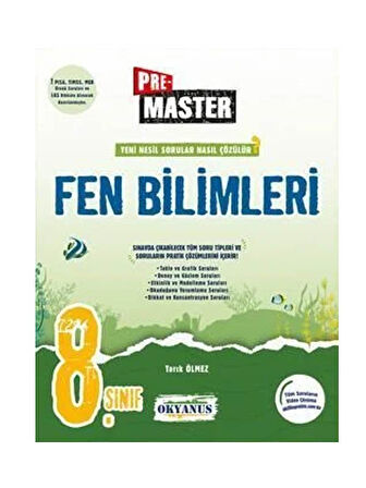 Okyanus 2026 8. Sınıf Fen Bilimleri Pre Master Soru Bankası