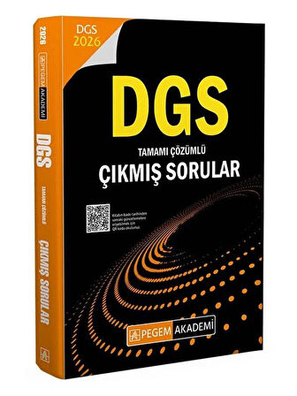 Pegem 2026 DGS Çıkmış Sorular Çözümlü