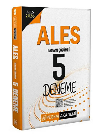 Pegem 2026 ALES 5 Deneme Çözümlü