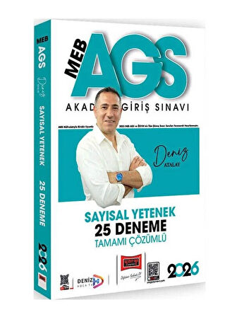 Yargı 2026 MEB-AGS Sayısal Yetenek 25 Deneme Çözümlü