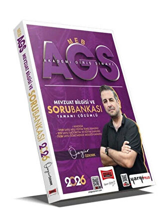 Yargı 2026 MEB-AGS Mevzuat Bilgisi ve Soru Bankası Çözümlü