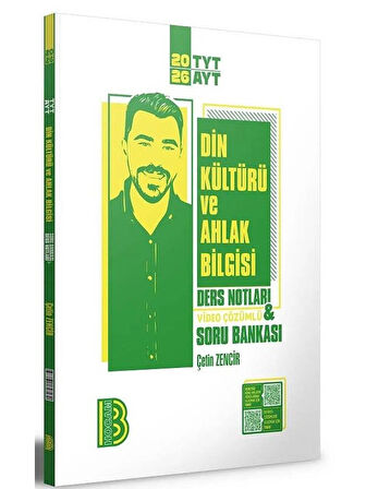 BenimHocam 2026 YKS TYT AYT Din Kültürü ve Ahlak Bilgisi Ders Notları Soru Bankası Çözümlü