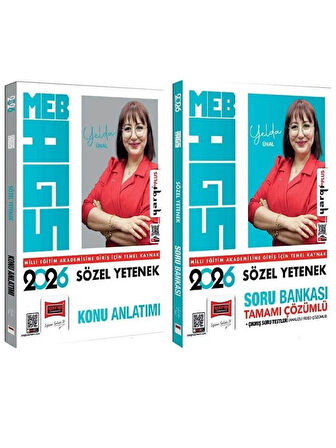 Yargı 2026 MEB-AGS Sözel Yetenek Konu Anlatımı + Soru Bankası 2 li Set 
