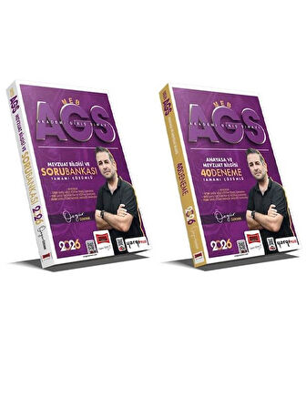 Yargı 2026 MEB-AGS Anayasa ve Mevzuat Bilgisi Soru Bankası + 40 Deneme 2 li Set