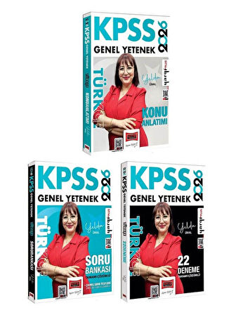 Yargı 2026 KPSS Türkçe Konu Anlatımı + Soru Bankası + 22 Deneme 3 lü Set