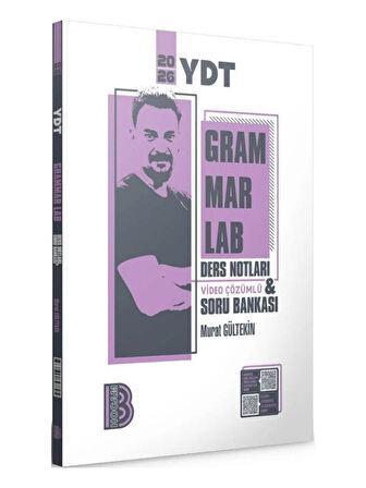 BenimHocam 2026 YDT İngilizce Grammar Lab Ders Notları Soru Bankası