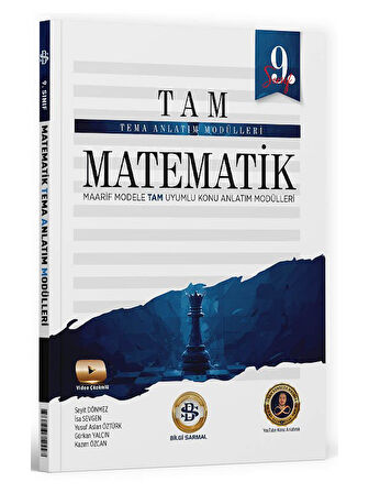 Bilgi Sarmal 9. Sınıf Matematik Tema Konu Anlatım Modülleri