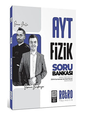 Retro YKS AYT Fizik Soru Bankası Çözümlü