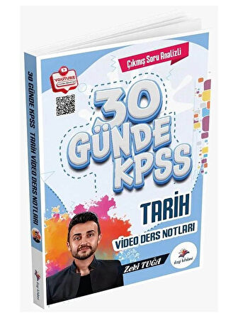 DizgiKitap 2026 KPSS MEB-AGS 30 Günde Tarih Video Ders Notları 